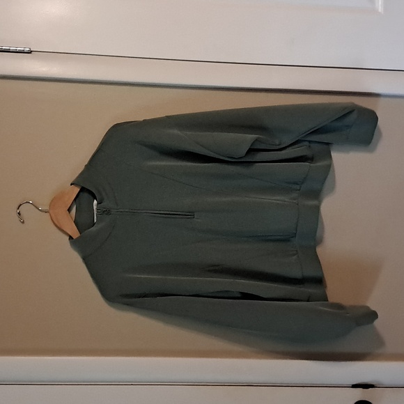 Victoria's Secret Featherweight Faded Sage Track Suit γPullover XL & Pant Lγ - Picture 2 of 13